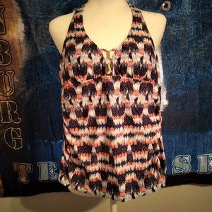 La Blanca Vision Quest Halter Goddess Tankini Top - Women's Size 4